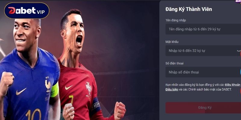 Trở thành thành viên nhà cái Dabet để nhận nhiều đặc quyền hấp dẫn