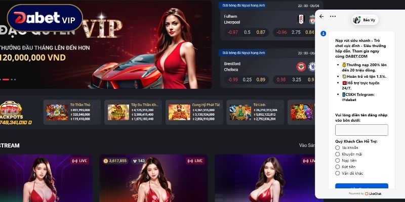 Liên hệ qua Live Chat mang đến sự tiện lợi, nhanh chóng